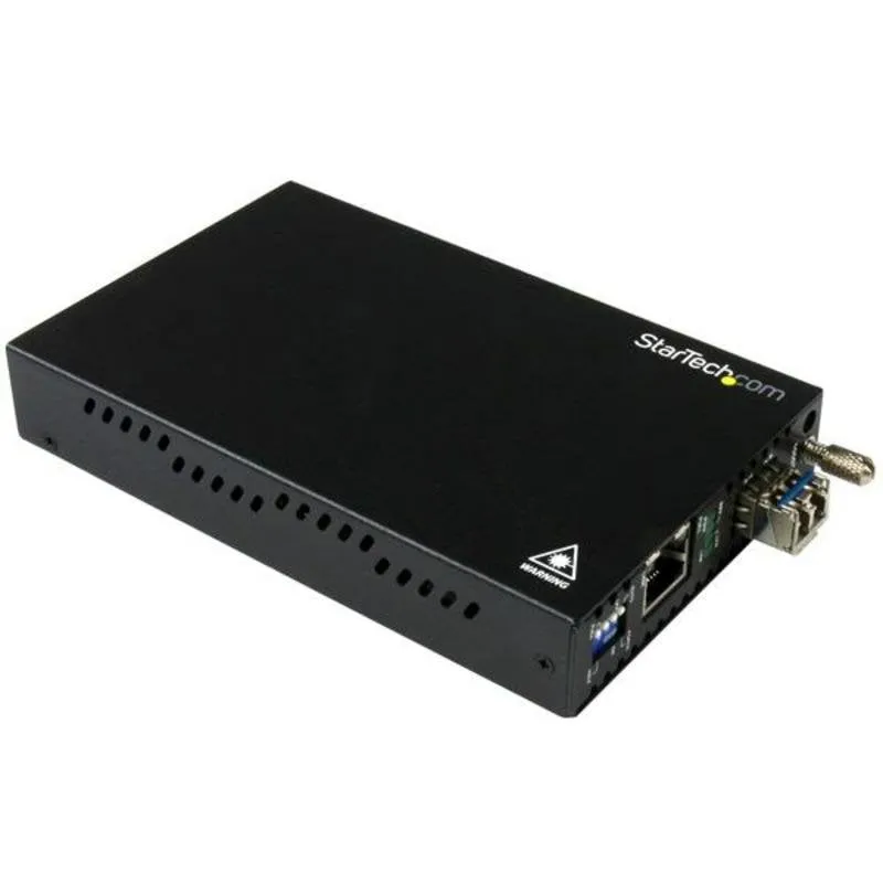 Convertitore Ethernet Gigabit a fibra ottica monomodo LC StarTech.com 10 km - immagine 1