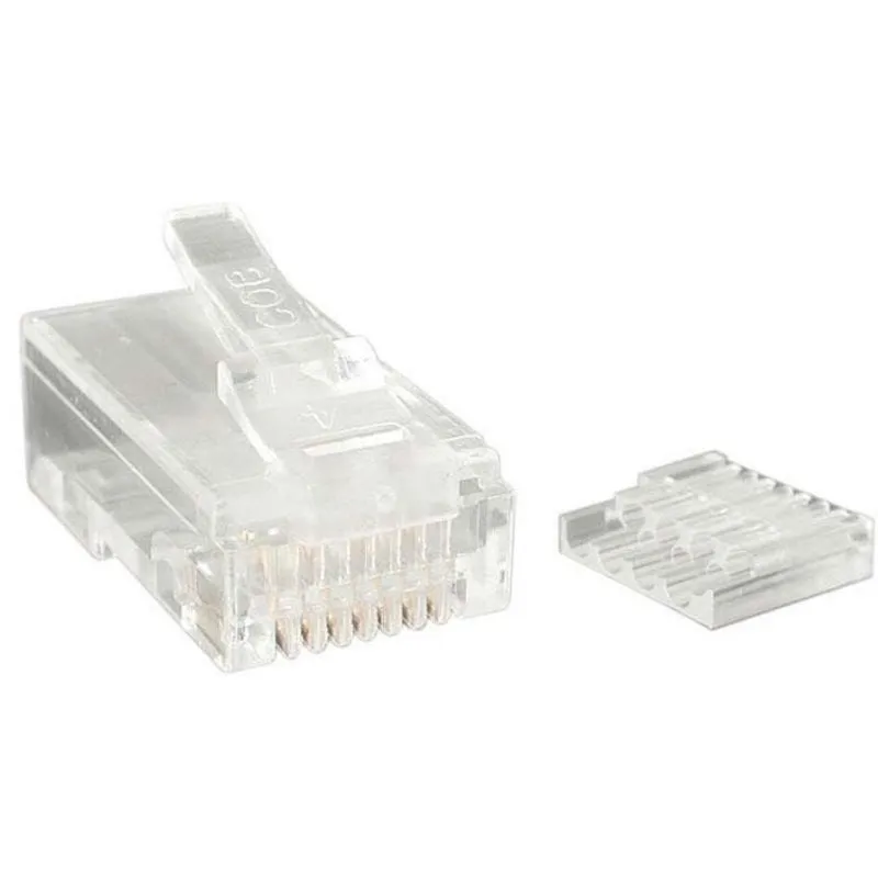 Connettore Modulare RJ45 Cat6 StarTech.com Trasparente 50 pezzi - immagine 1