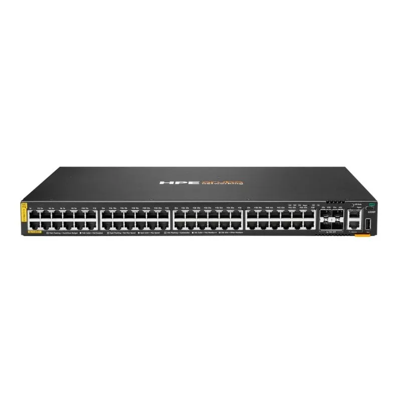 Switch HPE Aruba CX 6200F 48G PoE 4SFP+ 740W - immagine 1