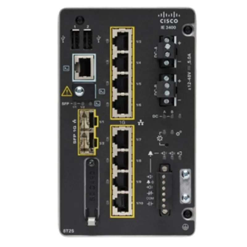 Switch Cisco Catalyst IE3400 Gestito L2 8 Porte Gigabit Ethernet Rack - immagine 1