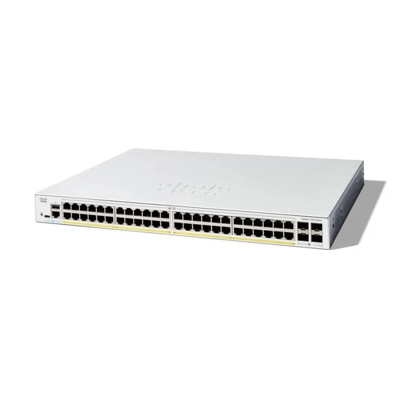 Switch Cisco Catalyst 1300 48 Porte Gigabit Ethernet PoE+ Gestito L2/L3 - immagine 1