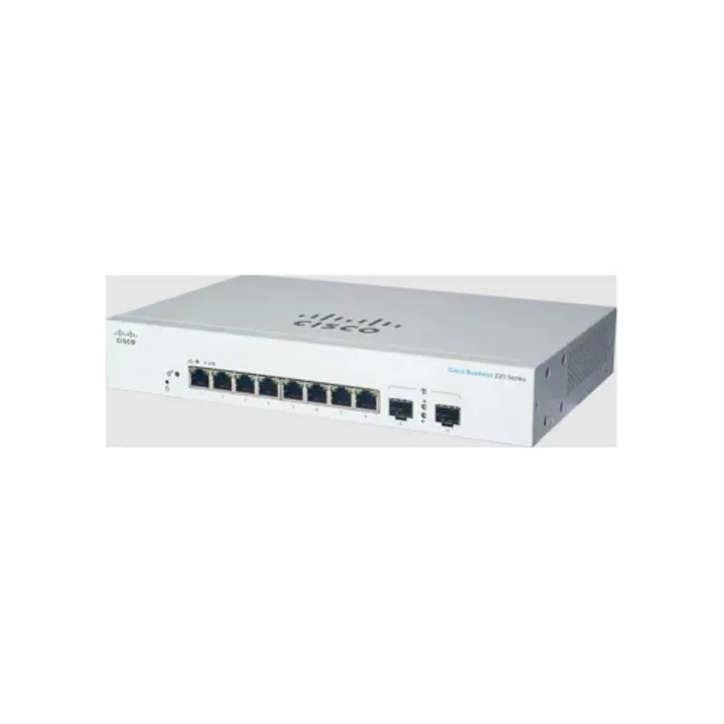 Switch Cisco CBS220-8T-E-2G Gestito L2 8 Porte Gigabit Ethernet 2 SFP - immagine 1