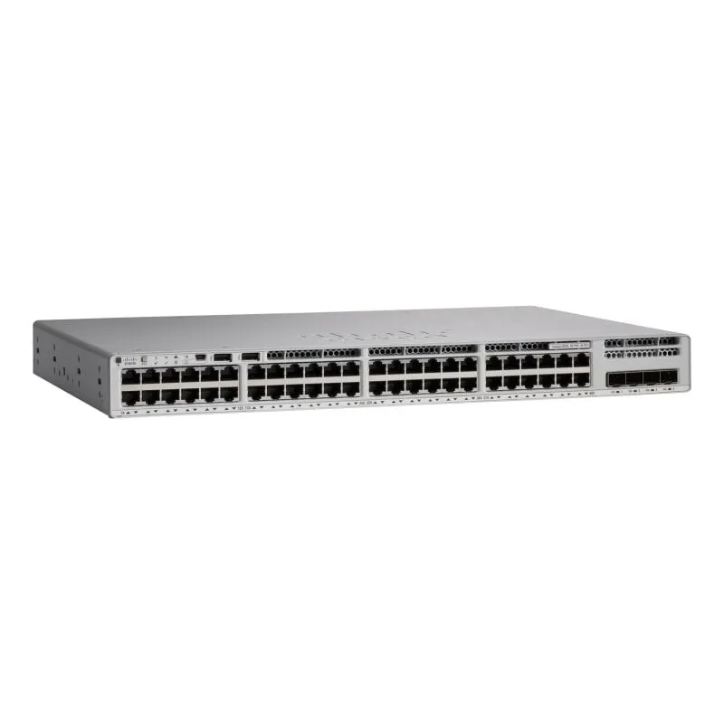 Switch Cisco Catalyst 9200L 48 porte PoE+ 4 SFP+ 10G L3 - immagine 1