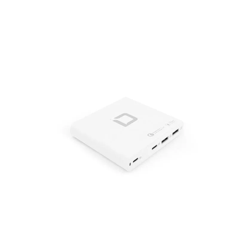 Caricatore DICOTA D31893 120W USB-C 2 Porte Quick Charge 4+ Bianco - immagine 1