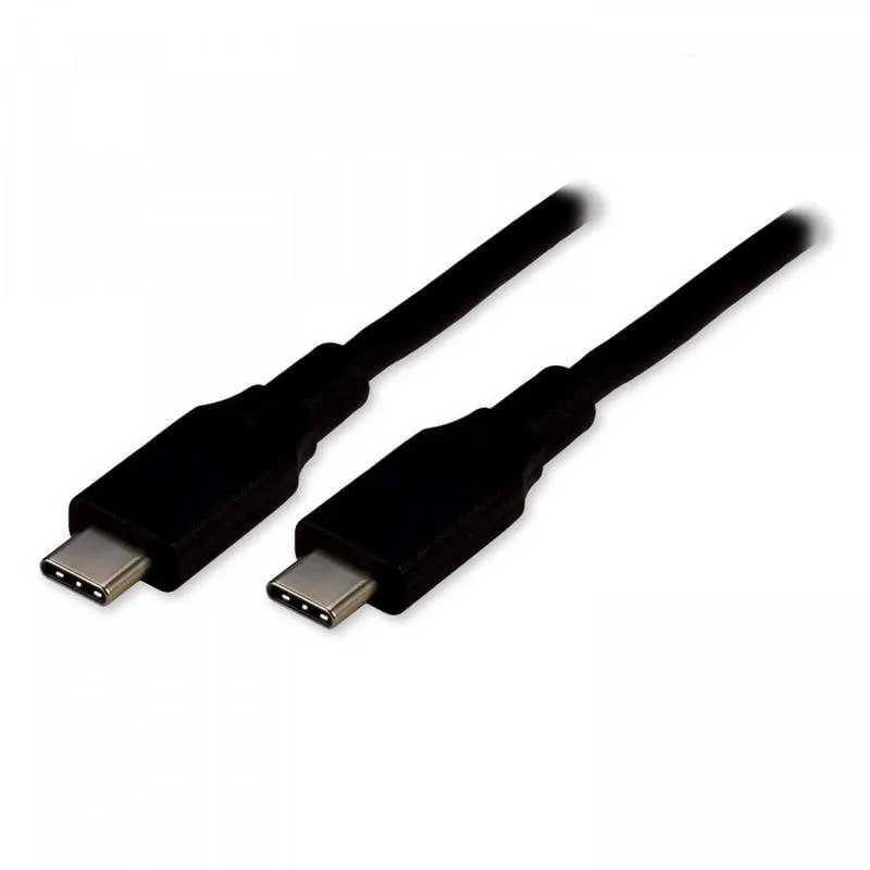 Cavo USB-C a USB-C MCL 1 m USB 2.0 Nero - immagine 1