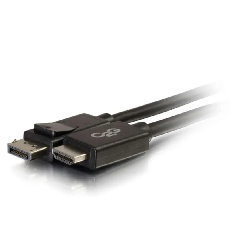 Adattatore DisplayPort maschio a HDMI maschio C2G 1,8 m nero - immagine 1