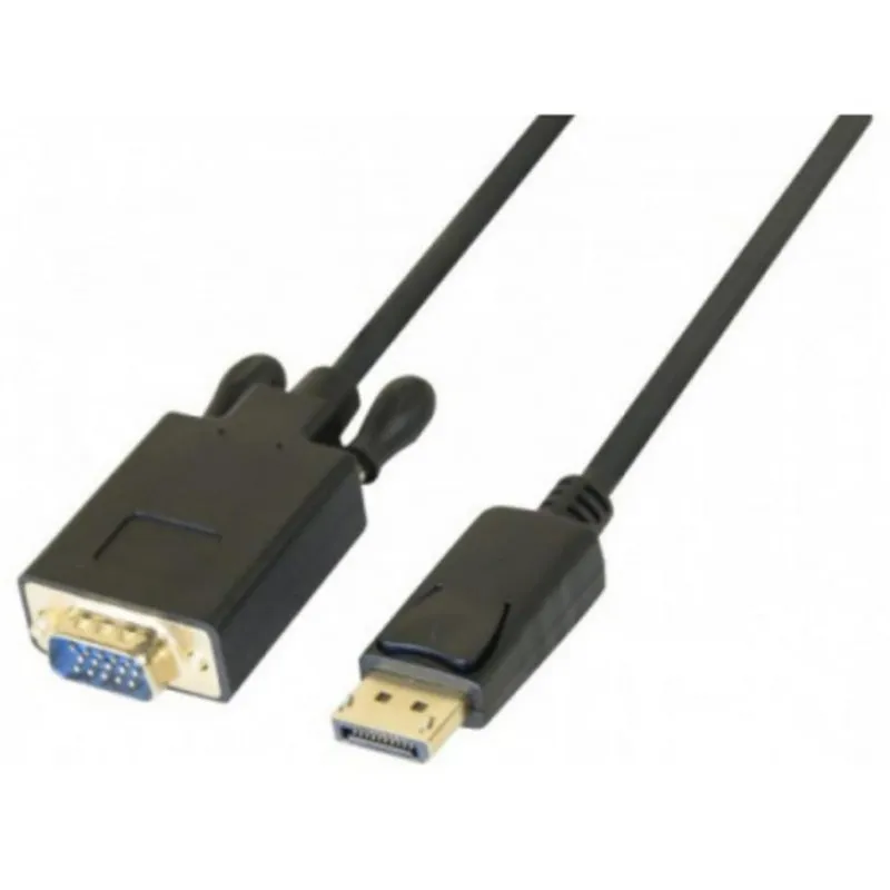 Cavo adattatore Uniformatic 12682 2 m VGA a DisplayPort maschio - immagine 1