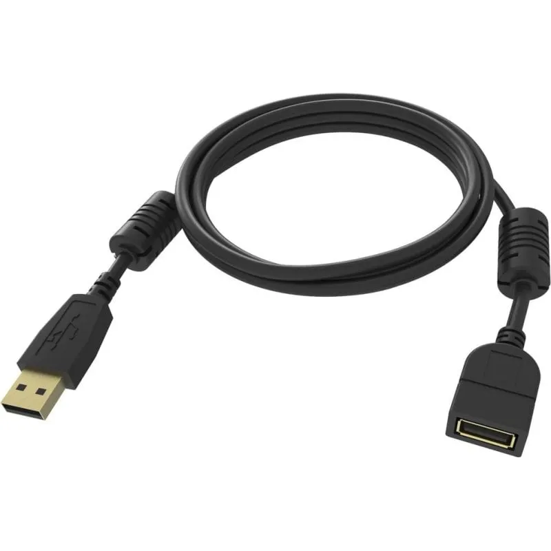 Cavo USB Vision TC-2MUSBEXT-BL 2 m Nero - immagine 1