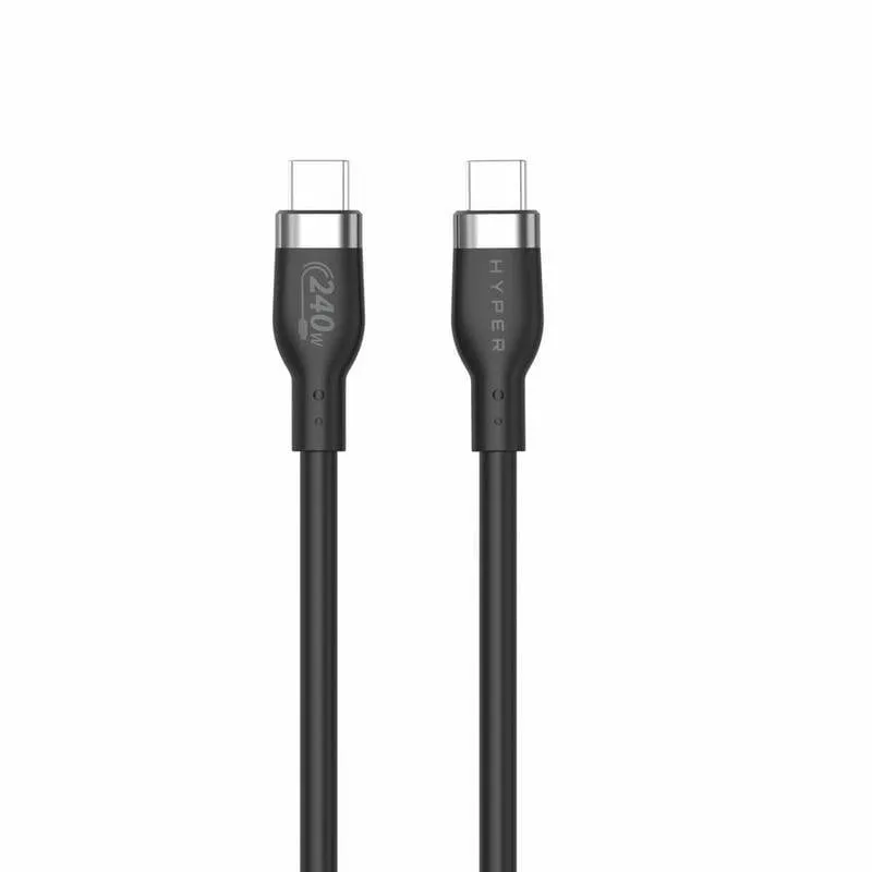 Cavo USB-C a USB-C Targus HyperJuice HJ4001BKGL 1 m USB 2.0 Nero - immagine 1