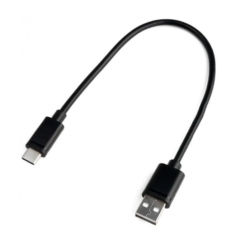 Cavo USB DLH DY-TU4850B 0,3 m USB A a USB C Nero - immagine 1