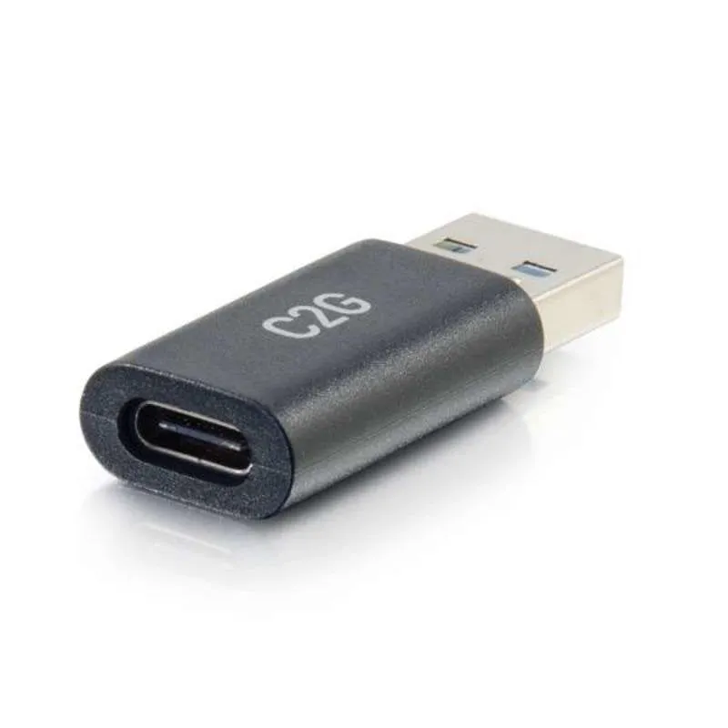 Adattatore USB-C femmina a USB-A maschio SuperSpeed 5 Gb/s C2G - immagine 1