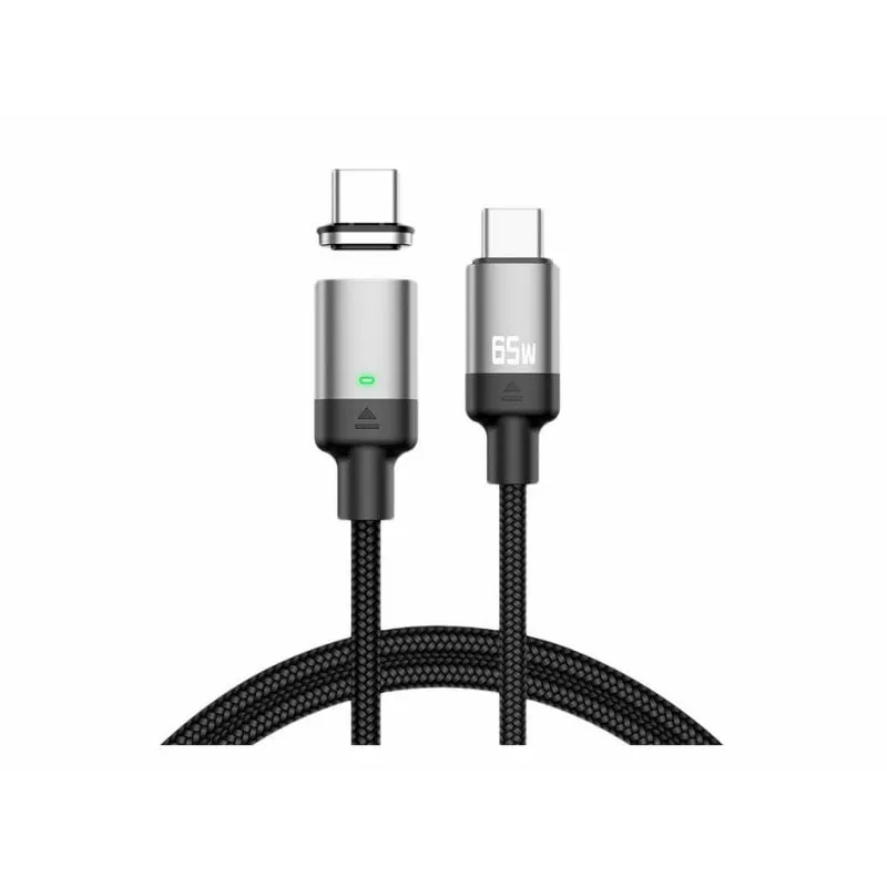 Cavo USB-C a USB-C DLH DY-TU5210 1 m Nero Grigio - immagine 1