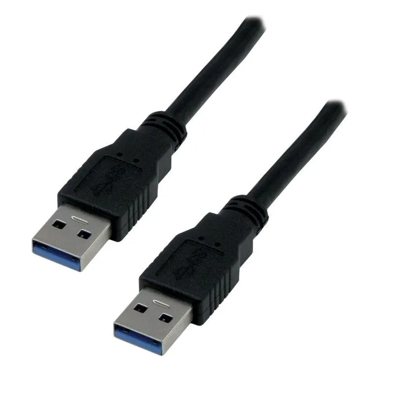 Cavo USB 3.0 MCL 2 m Maschio/Maschio Nero 5 Gbit/s - immagine 1