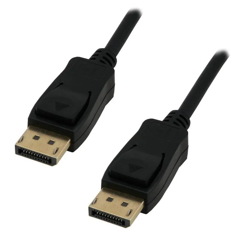 Cavo DisplayPort 2 m MCL Maschio a Maschio Nero - immagine 1