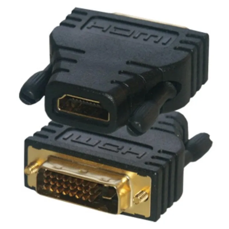 Adattatore MCL DVI-D a HDMI, Nero - immagine 1