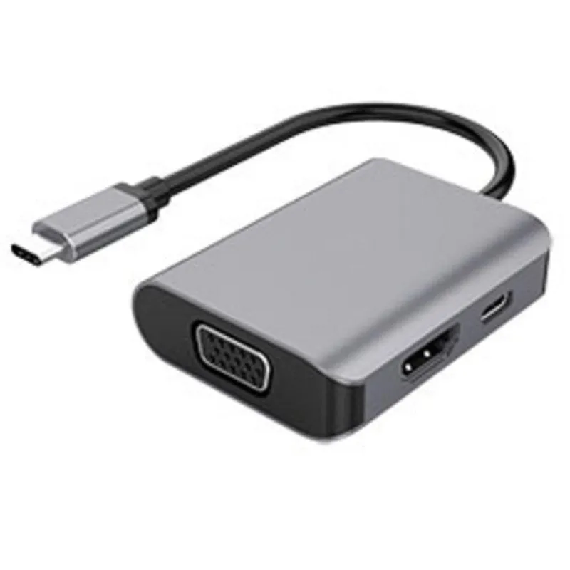 Adattatore Grafico USB DLH DY-TU4212 HDMI 4K e VGA 1080p - immagine 1