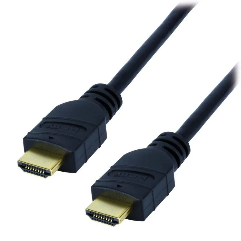Cavo HDMI MCL 1m Ethernet 4K 3D Nero - immagine 1