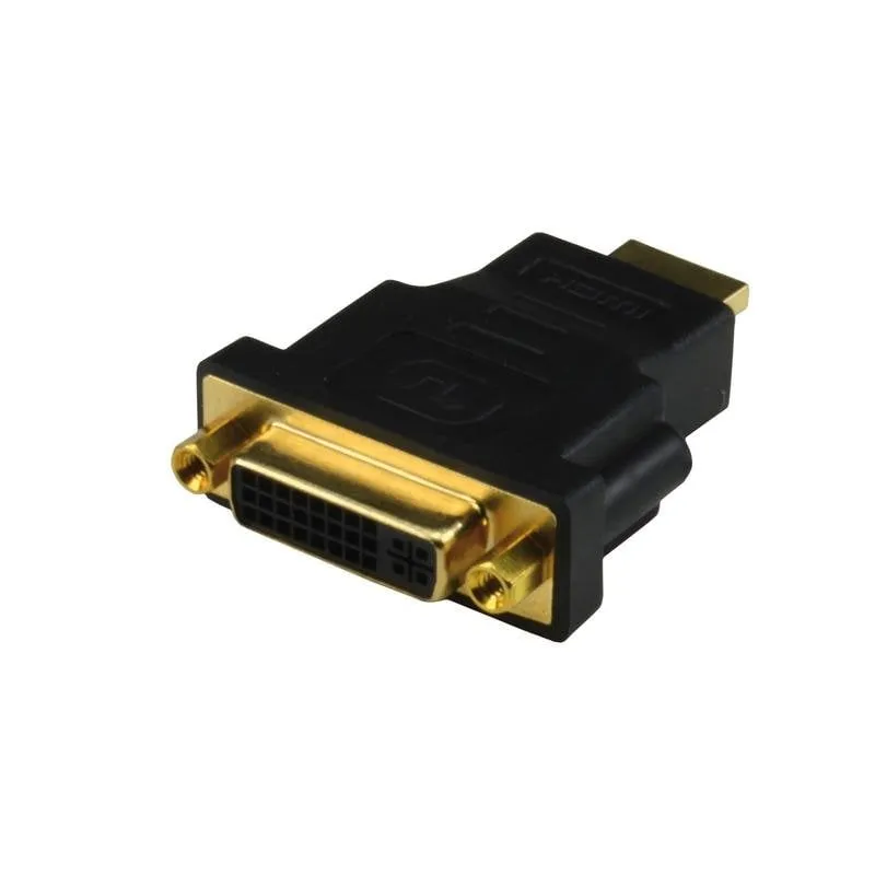 Adattatore MCL DVI-I a HDMI Nero - immagine 1