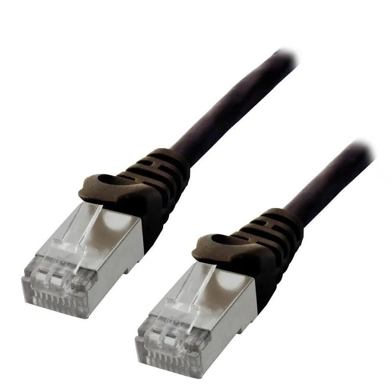Cavo di rete MCL FTP6-5M/N Cat6 schermato 5 m Nero - immagine 1