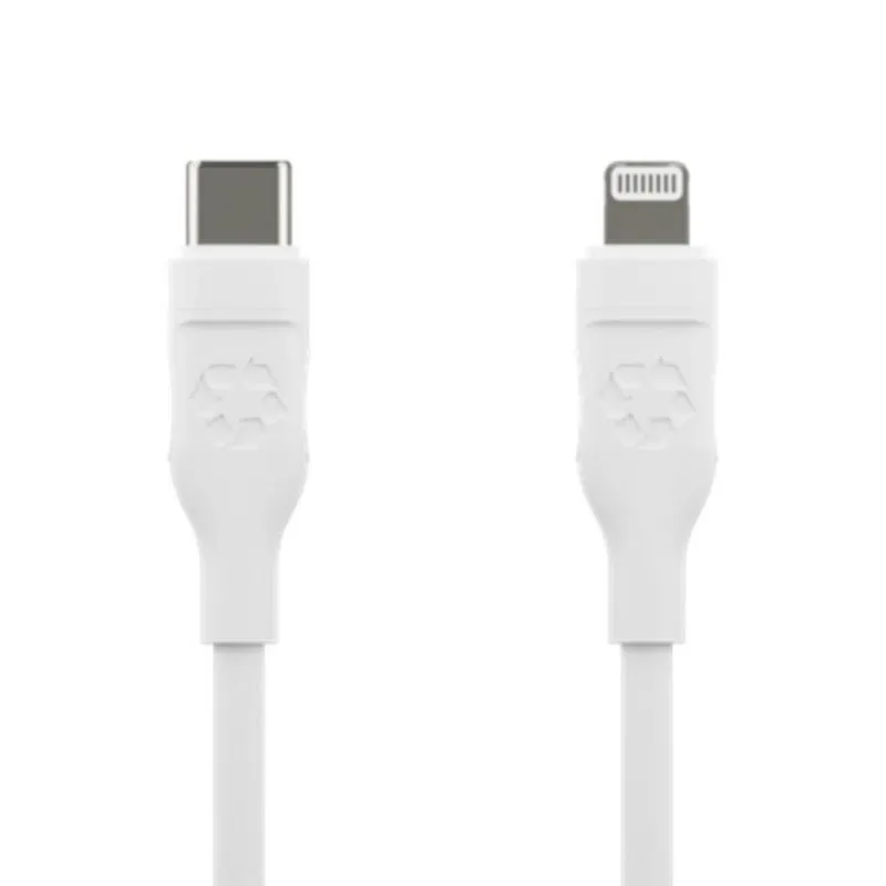 Cavo DBRAMANTE1928 Re-Charge 2 m Lightning a USB-C Maschio Bianco - immagine 1