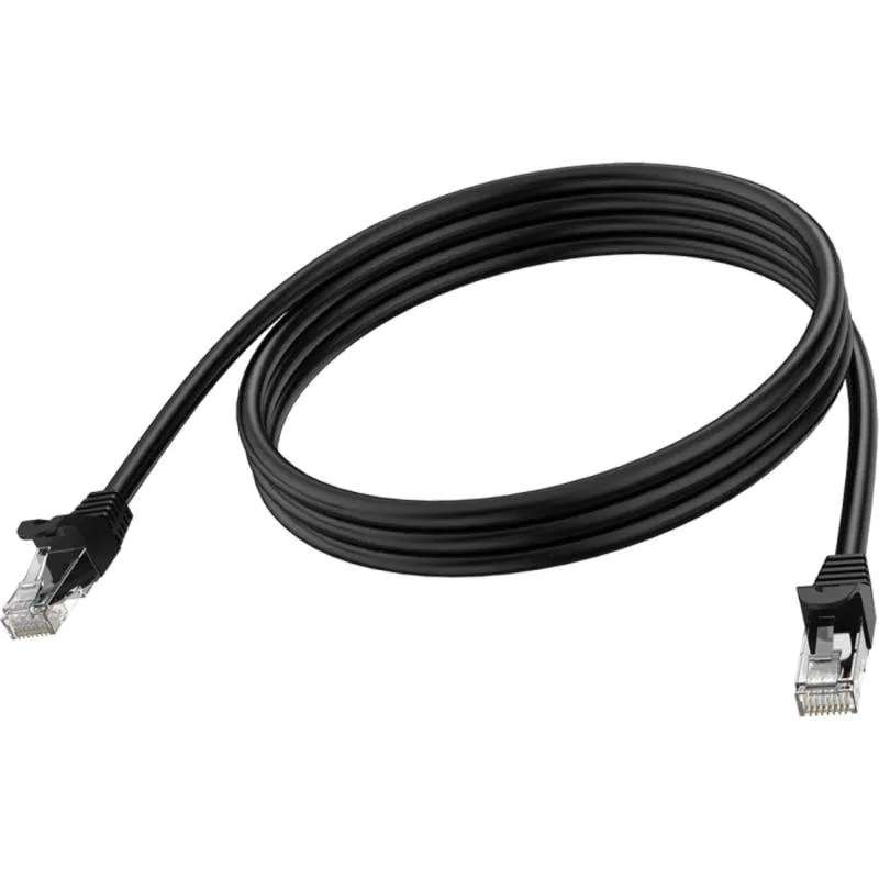 Cavo di rete Vision TC 2MCAT6A/BL Cat6a U/UTP 2 m Nero - immagine 1