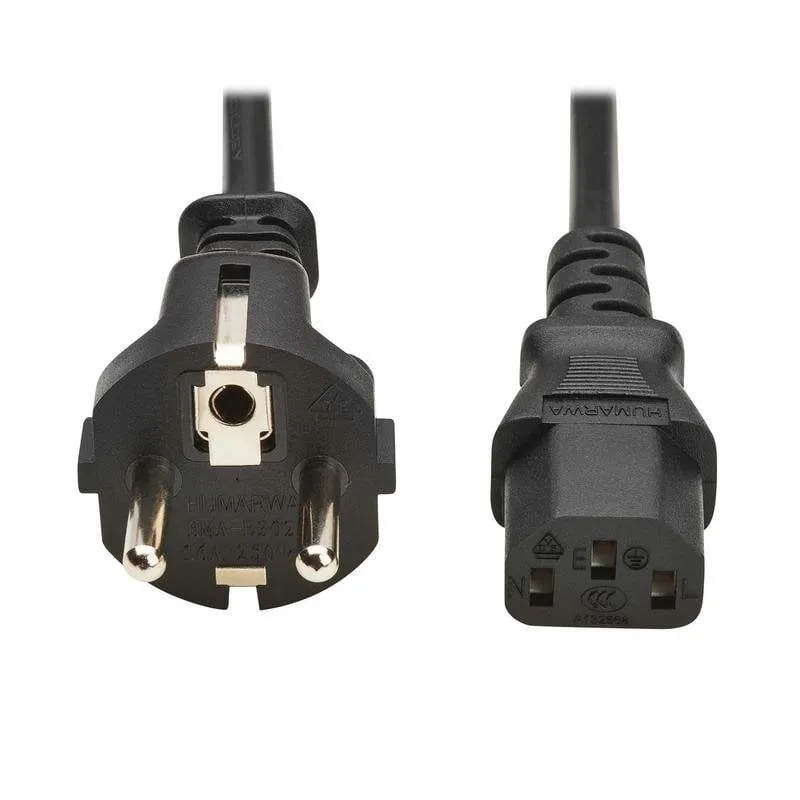 Cavo di alimentazione Eaton P054-01M-EU 1 m CEE7/7 a IEC C13 - immagine 1