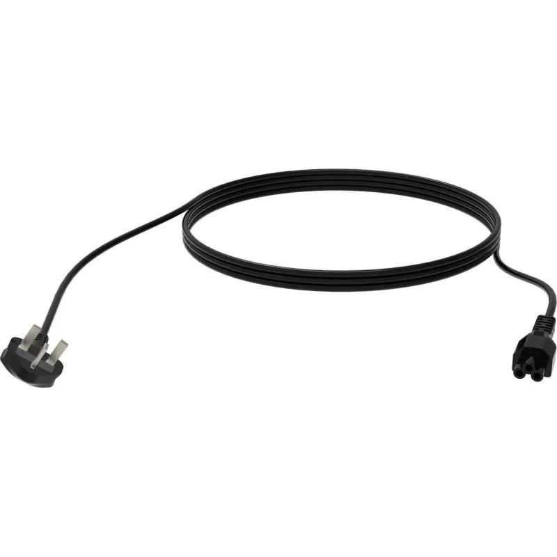 Cavo di alimentazione Vision TC 3MUKCVLF/BL 3 m BS 1363 a IEC C5 - immagine 1