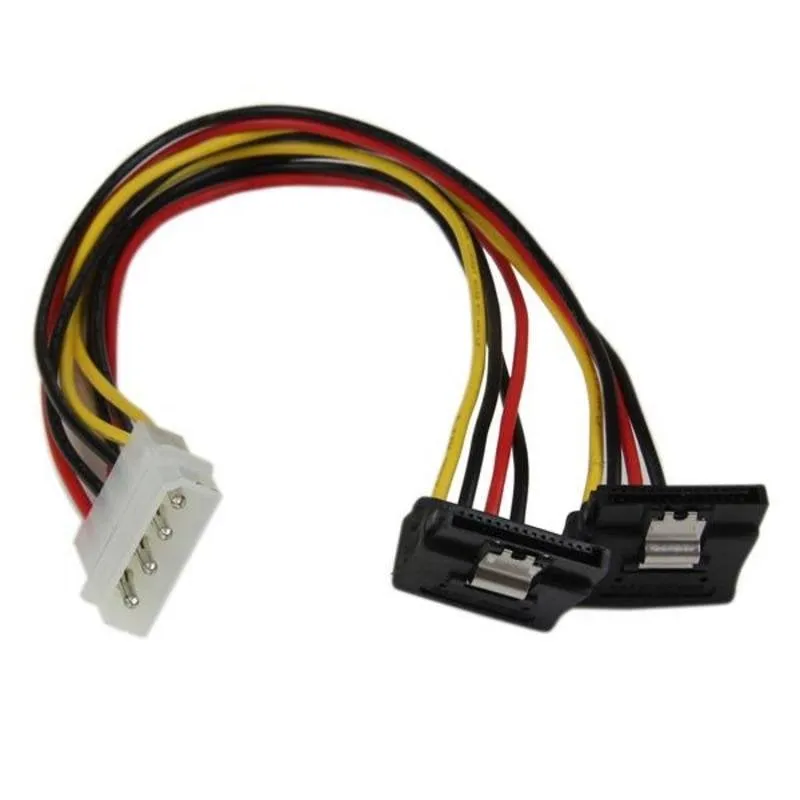 Cavo di alimentazione Molex LP4 a doppio SATA StarTech 30 cm con chiusura di sicurezza - immagine 1