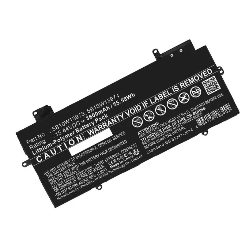 Batteria Lenovo L20C4P71 3600mAh 56Wh LiPo per ThinkPad X1 Carbon e Yoga - immagine 1