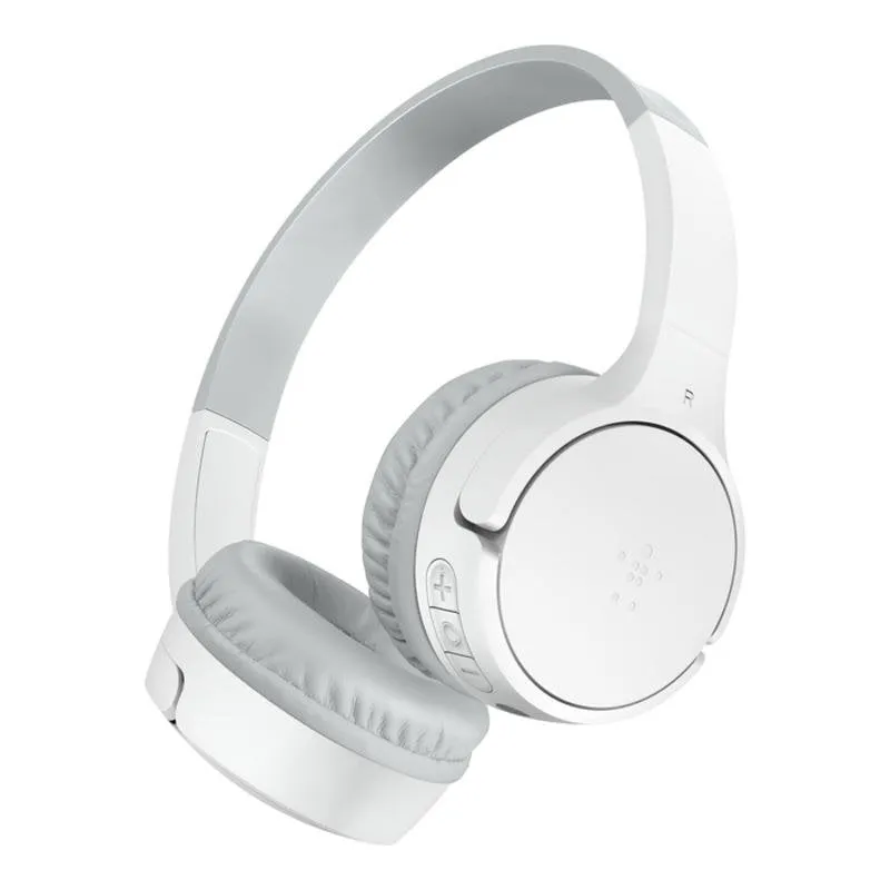 Cuffie Belkin SoundForm Mini wireless Bluetooth per chiamate e musica bianche - immagine 1