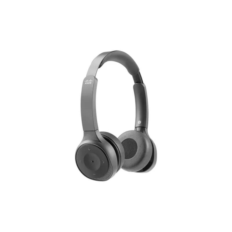 Cuffie Cisco 730 wireless e cablate Bluetooth con cancellazione rumore nero carbone - immagine 1