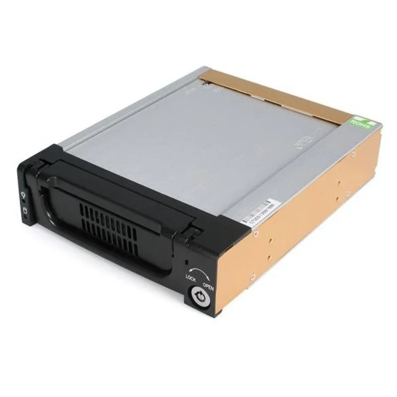 Cassetto Mobile StarTech.com Alluminio per Hard Disk SATA 3.5" Bay 5.25" - immagine 1