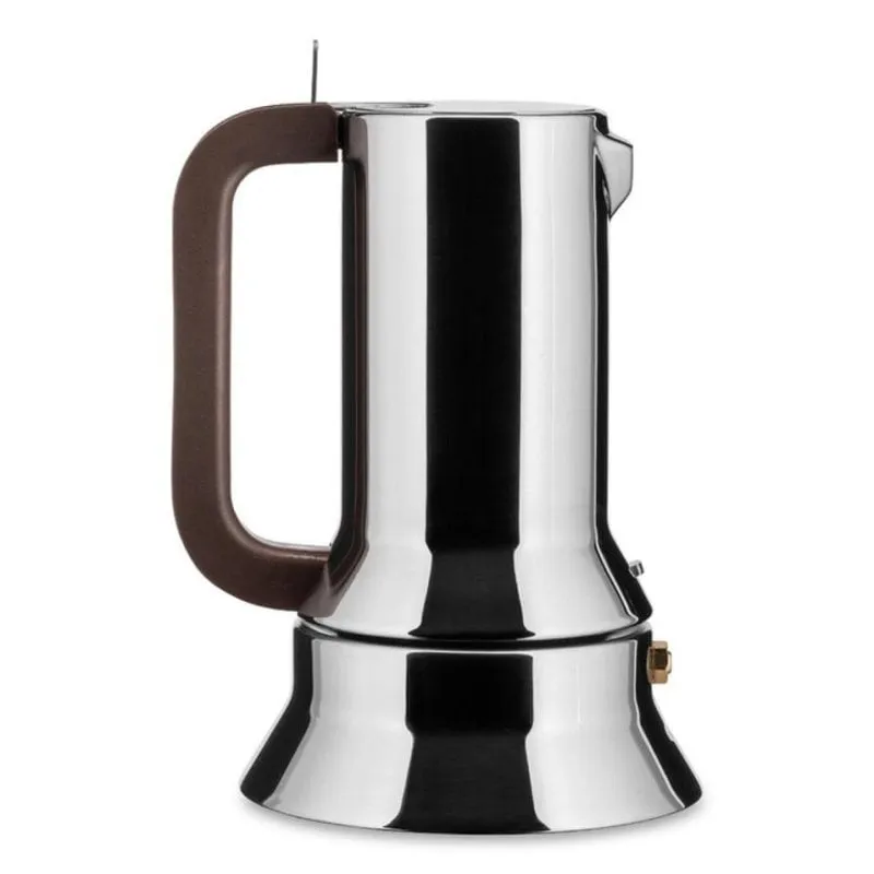 Caffettiera moka Alessi 9090 acciaio inox 0,15 L 3 Tazze induzione - immagine 1