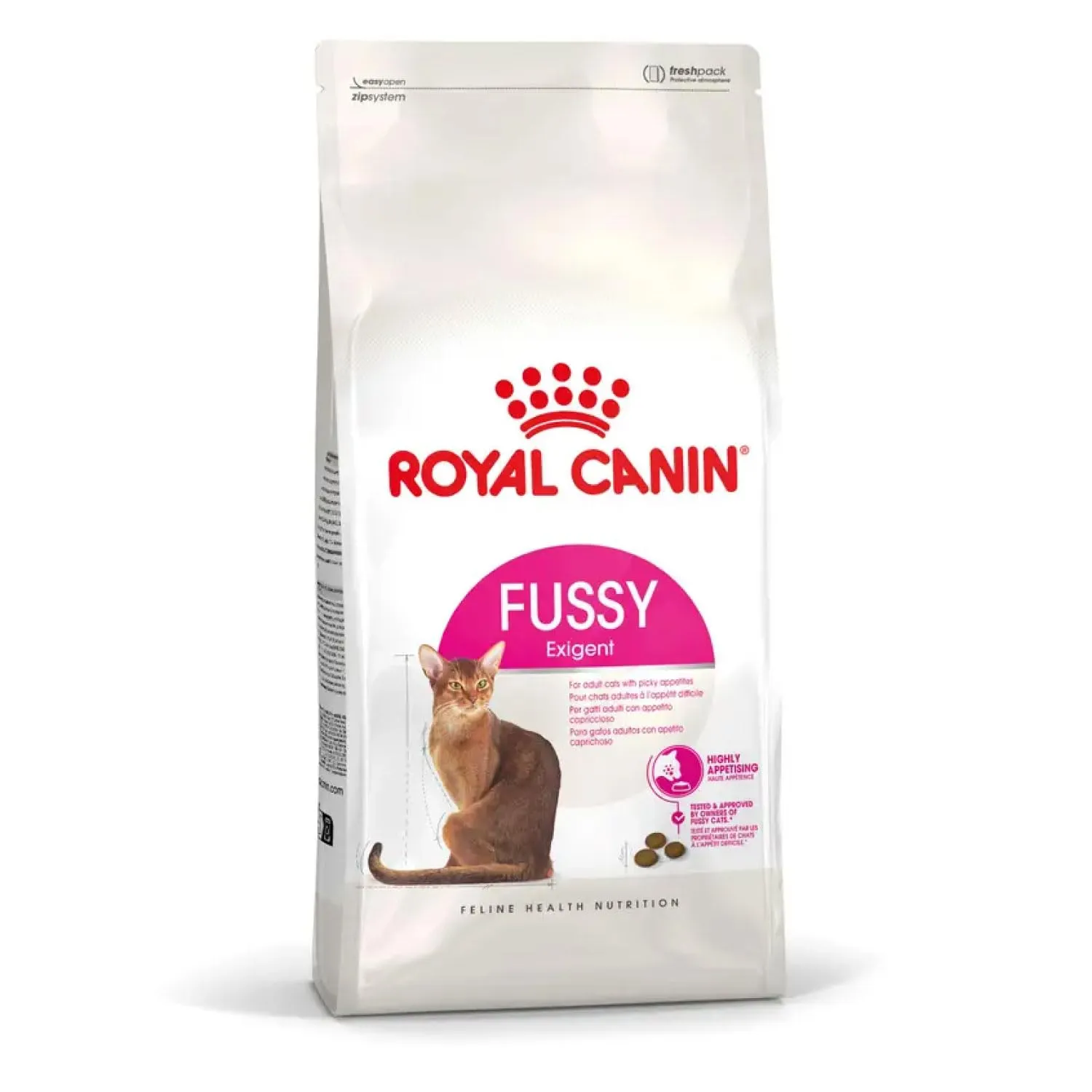 Royal Canin Cat Fussy Exigent | Croccantini per Gatti | Sacco da 2 kg - immagine 1