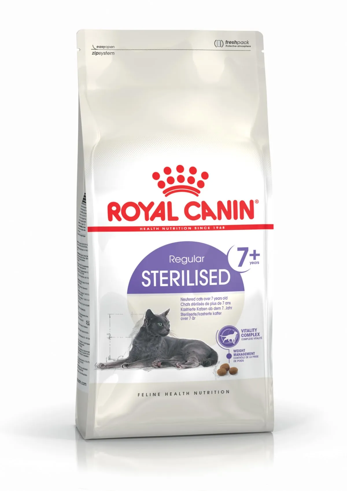 Royal Canin - C-584637 - Cibo Secco Per Gatti Sterilizzati +7, 3,5 Kg - immagine 1