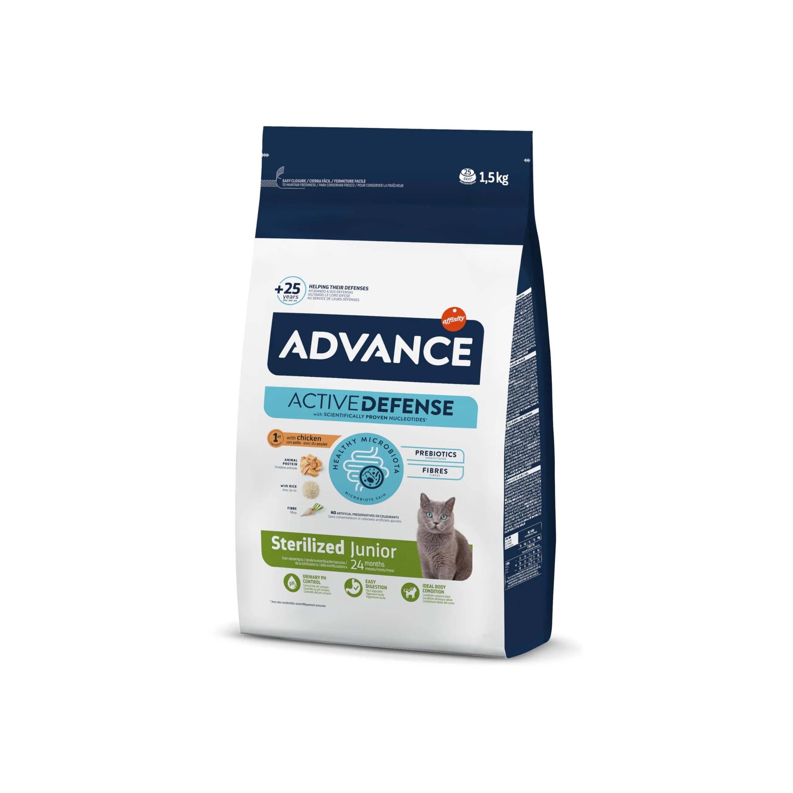 Advance Sterilized Junior - Cibo per Gatti Sterilizzati Junior con Pollo - 1.5kg - immagine 1