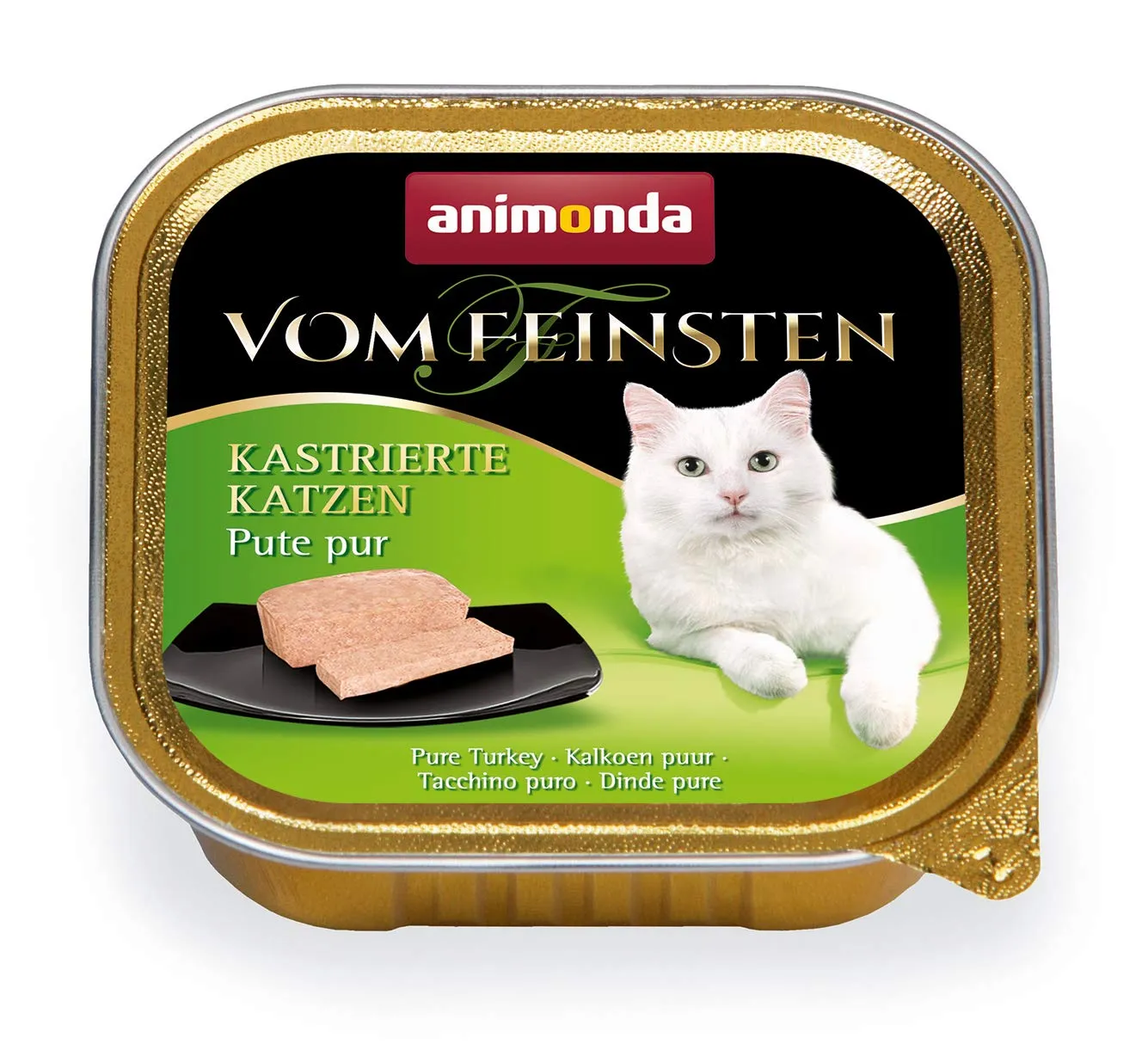 animonda Vom Feinsten Adult cibo per gatti, alimento umido per gatti adulti, mix di carne e pesce, 32 x 100 g - immagine 4