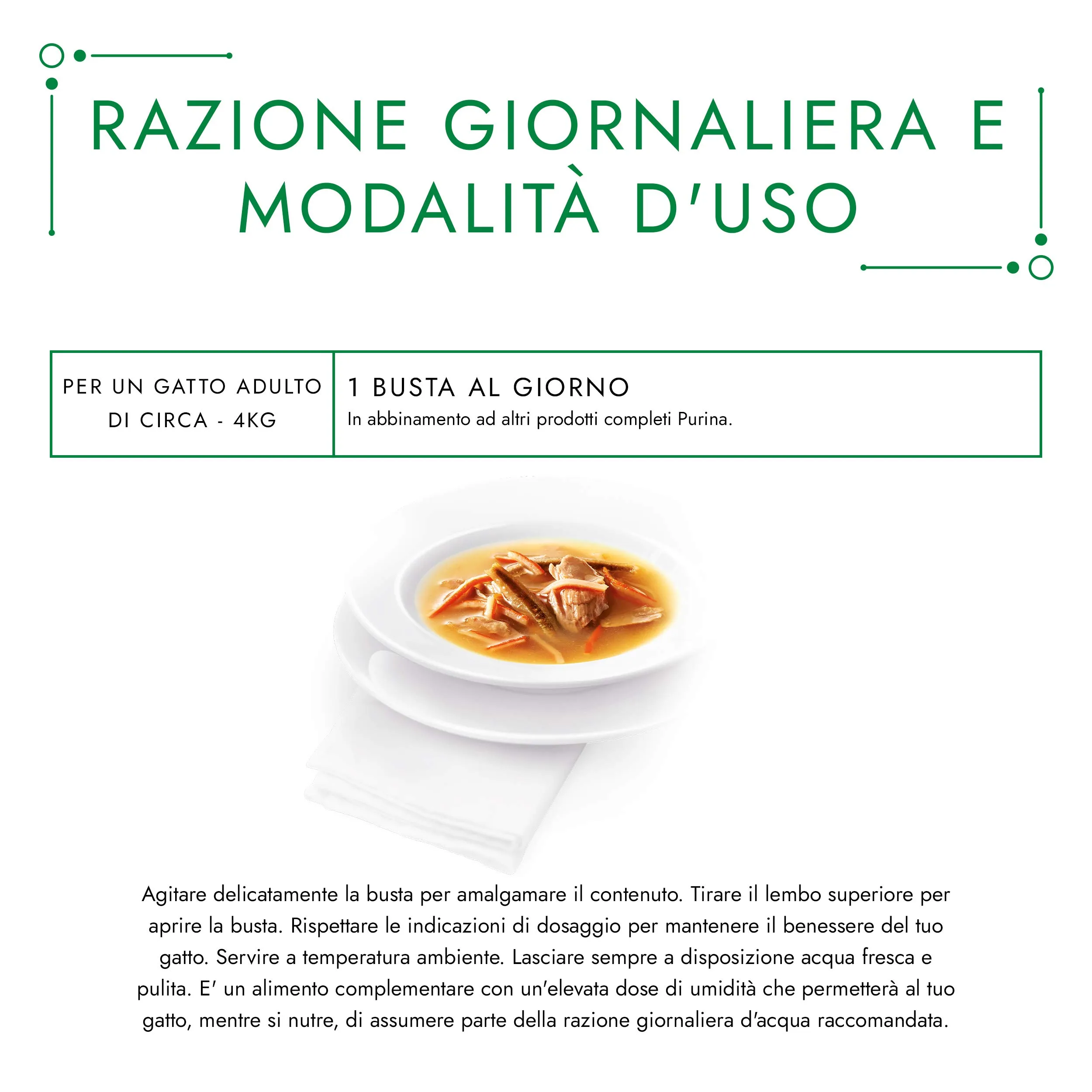 GOURMET Nature's Creations Soup Cibo Umido per Gatti Adulti con Tonno Naturale e Acciughe 32 Buste da 40g - immagine 5