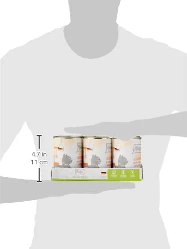 MjAMjAM - cibo umido premium per gatti - confezione mono I - con pollo e tacchino, confezione da 6 (6 x 400 g), senza cereali con carne extra - immagine 6