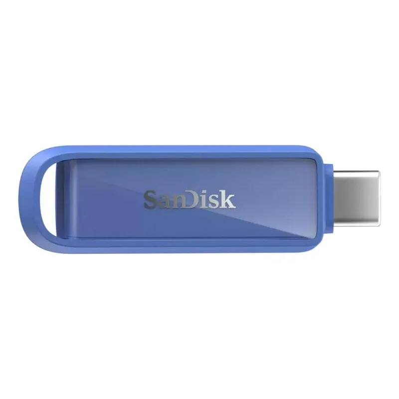 Unità Flash USB SanDisk 512 GB Phone Drive USB Tipo C 150 MB/s Bianco anello portachiavi - immagine 1