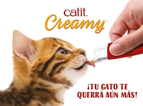 Catit Creamy Delizia per gatti, confezione da 4, pollo - immagine 9