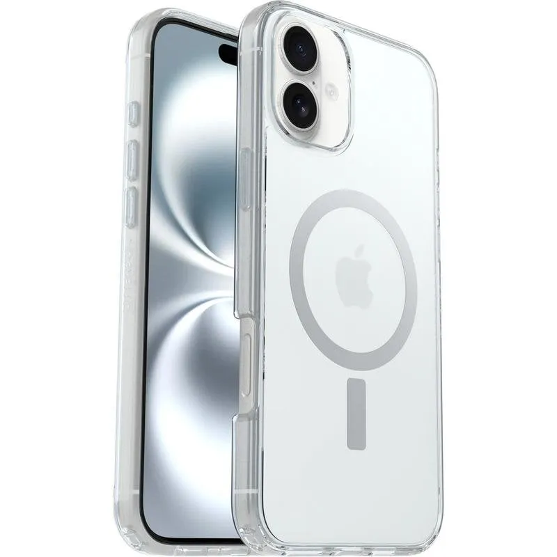 Custodia per cellulare OtterBox Symmetry Series Cover Policarbonato Trasparente per iPhone 16 Plus - immagine 1