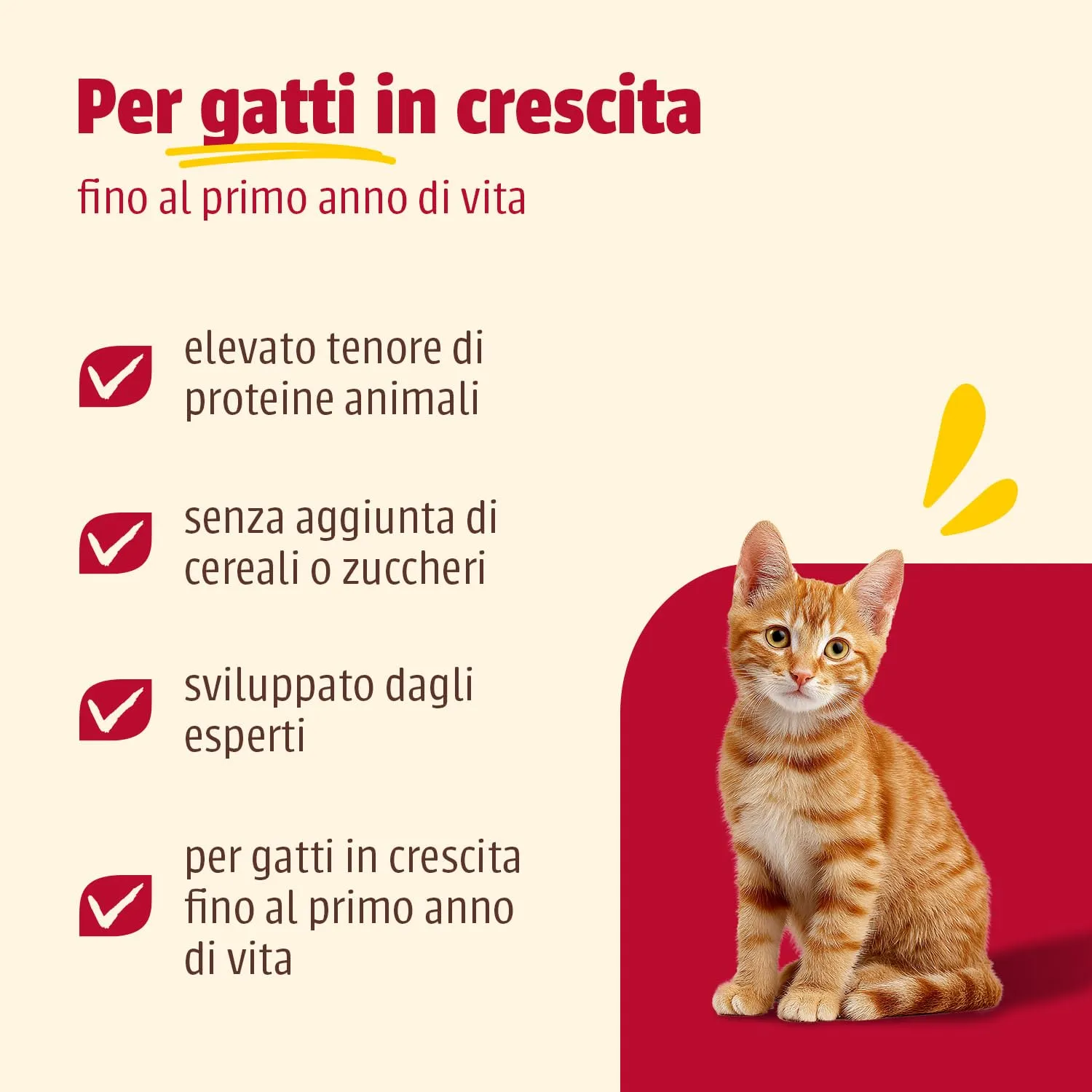 animonda Carny Kitten, cibo umido per gatti, Manzo, Pollame + Coniglio 12 x 200 g - immagine 2