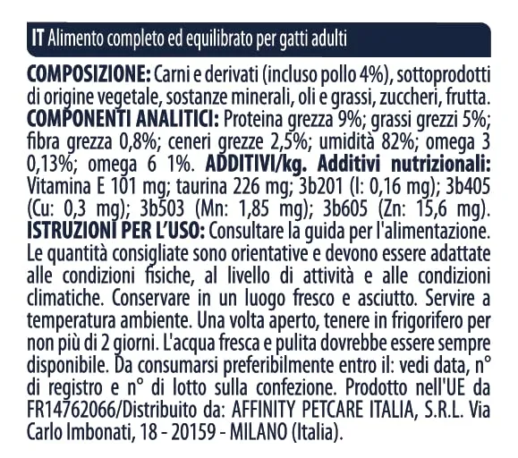Advance Cibo Umido per Gatti Adulti con Pollo - Multipack 12 x 85g - Total 1.02kg - immagine 4