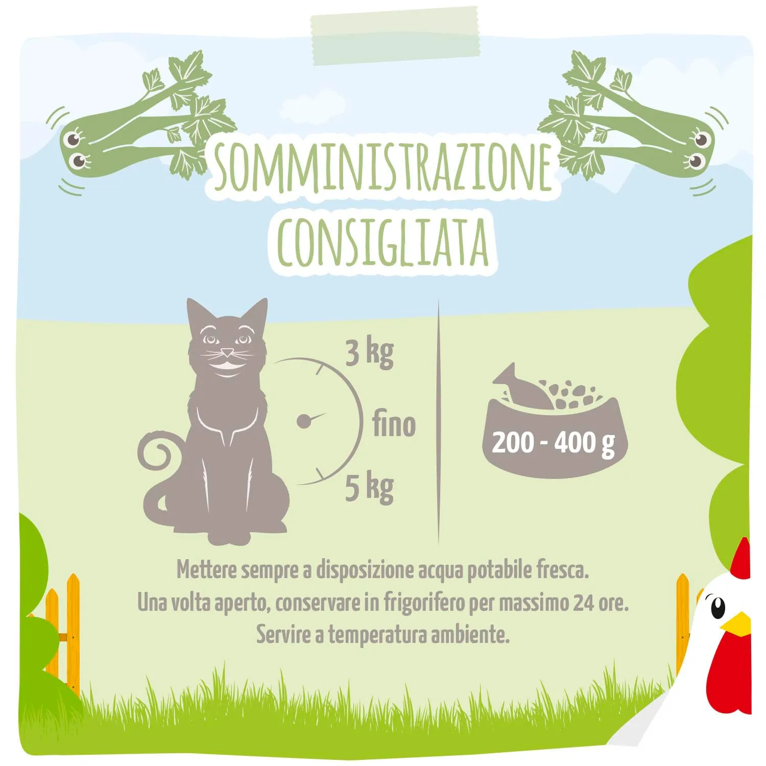 MjAMjAM - Cibo umido Premium per gatti - Quetschie - Chicks & Friends gustoso pollo con sedano rapa al vapore, confezione da 12 (12 x 125g), senza cereali - immagine 4