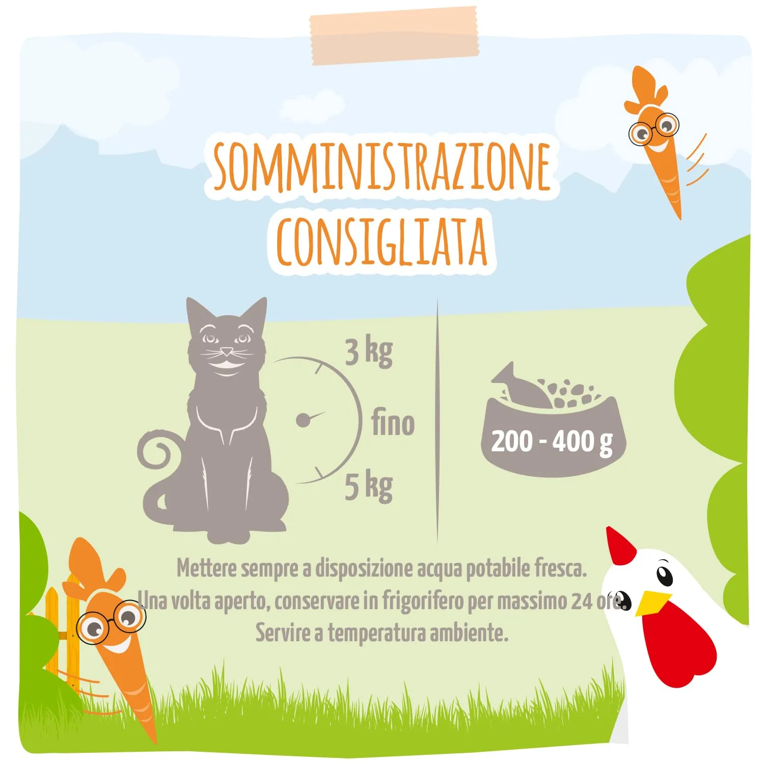 MjAMjAM - Cibo umido premium per gatti - Quetschie - Chicks & Friends delizioso pollo con carote fini, confezione da 6 (6 x 300g), senza cereali - immagine 3