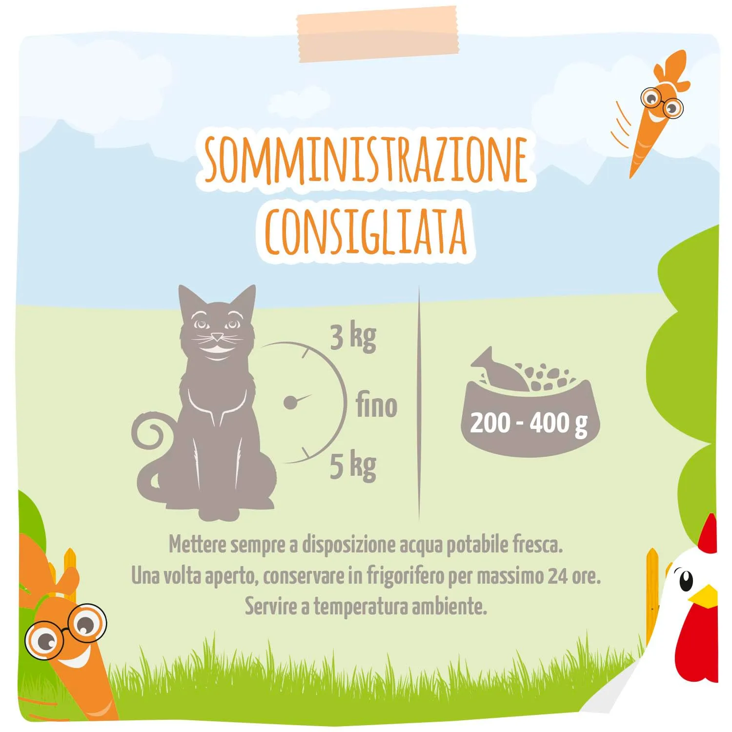 MjAMjAM - Cibo umido premium per gatti - Quetschie - Chicks & Friends delizioso pollo con carote fini, confezione da 6 (6 x 300g), senza cereali - immagine 4