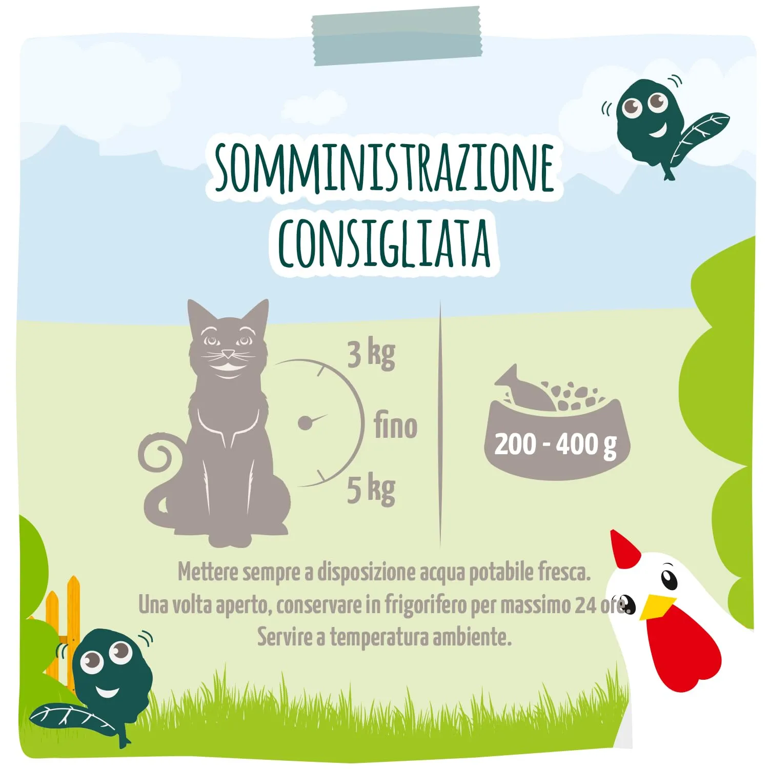 MjAMjAM - Cibo umido Premium per gatti - Quetschie - Chicks & Friends pollo succoso con spinaci al vapore, confezione da 6 (6 x 300g), senza cereali - immagine 3