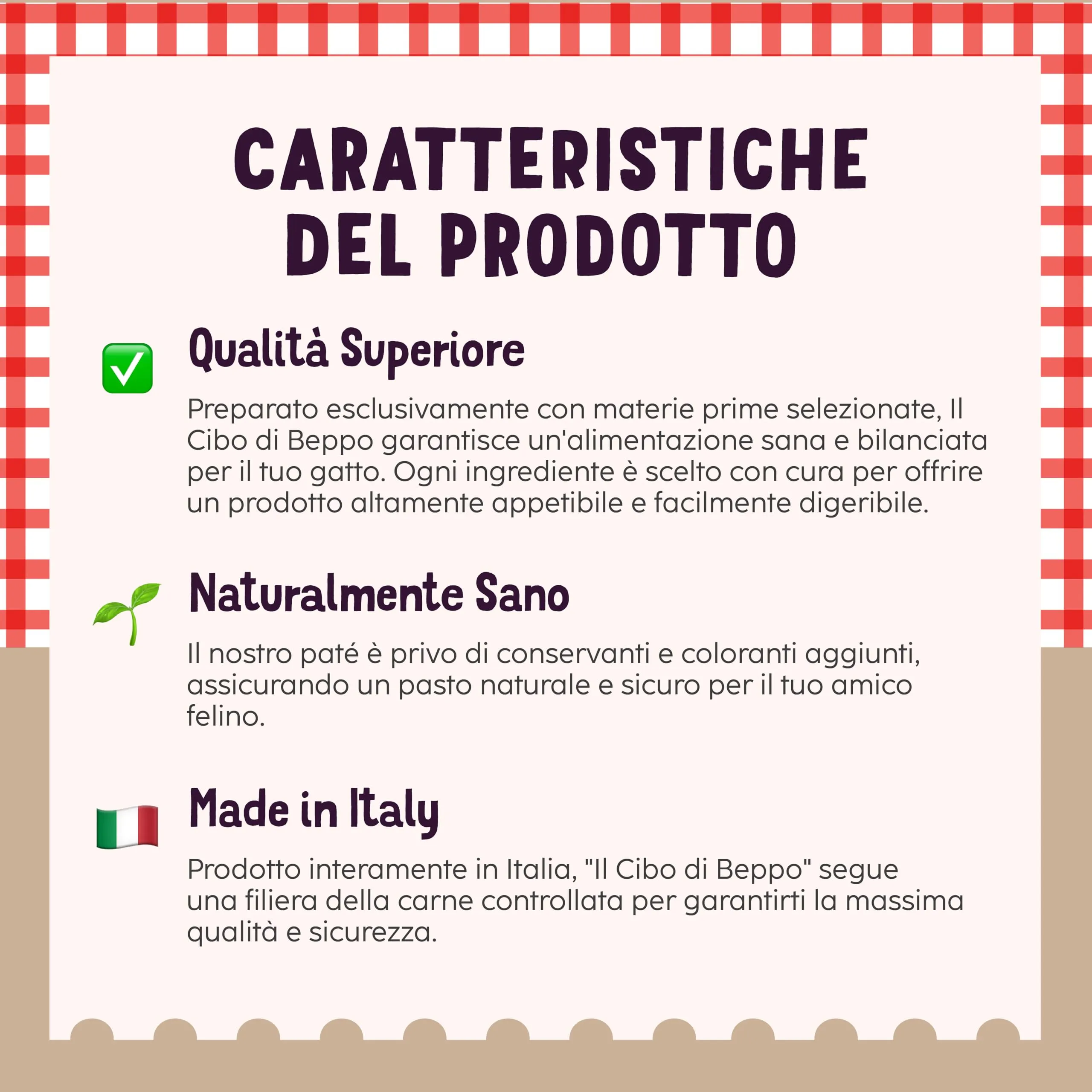 Il Cibo di Beppo Umido Macinato per Gatti Sterilizzati - 12 Lattine da 85g - Alimento Completo di Alta Qualità (12 lattine da 85g, Macinato - Manzo con cubetti di Pollo) - immagine 4