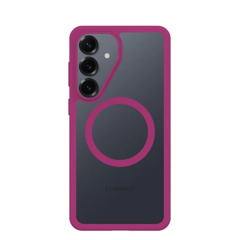 Custodia OtterBox React Magnets Series trasparente rosa per Galaxy S26+ - immagine 1